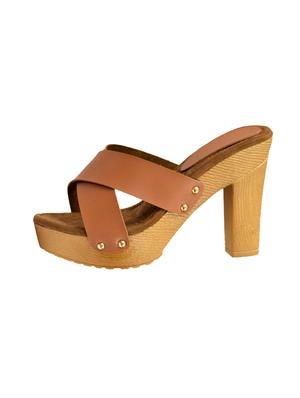 women 4inch high heels platorm slippers by shoe cloud - 17276596 - Standard Image - 3