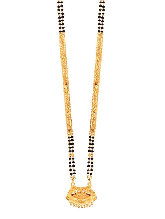 golden metal mangalsutra - 17276635 - Zoom Image - 2