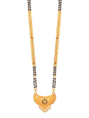 golden metal mangalsutra - 17276638 - Standard Image - 2