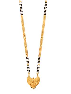 golden metal mangalsutra - 17276640 - Standard Image - 2