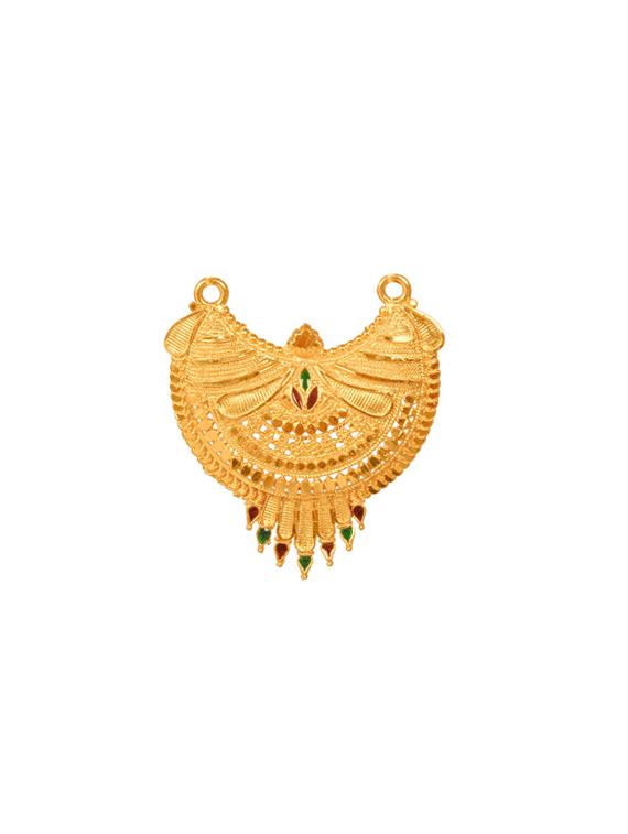 golden metal mangalsutra - 17276640 - Zoom Image - 3