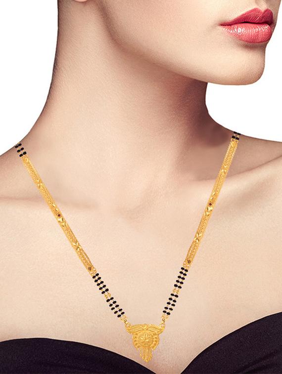 golden metal mangalsutra - 17276643 - Zoom Image - 4