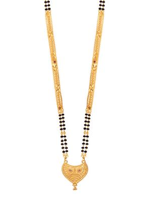 golden metal mangalsutra - 17276644 - Standard Image - 2