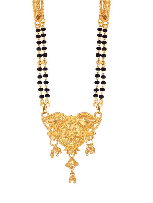 golden metal mangalsutra - 17276646 - Standard Image - 1