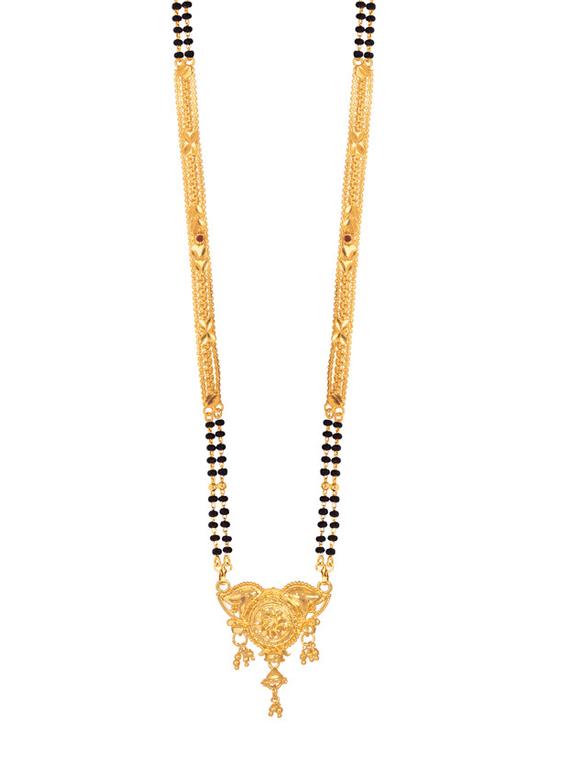 golden metal mangalsutra - 17276646 - Zoom Image - 2