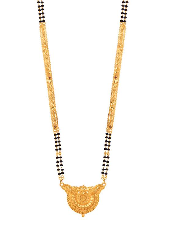 golden metal mangalsutra - 17276650 - Zoom Image - 2