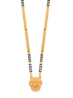 golden metal mangalsutra - 17276651 - Standard Image - 2