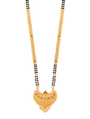 golden metal mangalsutra - 17276653 - Standard Image - 2