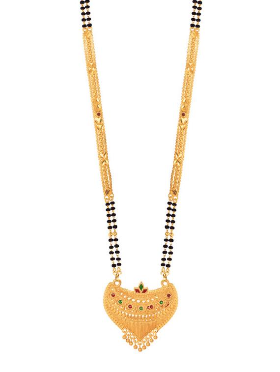 golden metal mangalsutra - 17276653 - Zoom Image - 2