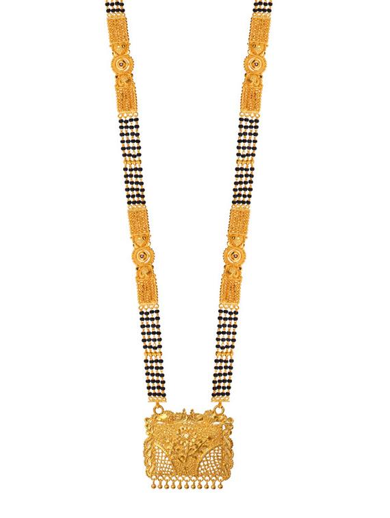 golden metal mangalsutra - 17276655 - Zoom Image - 2