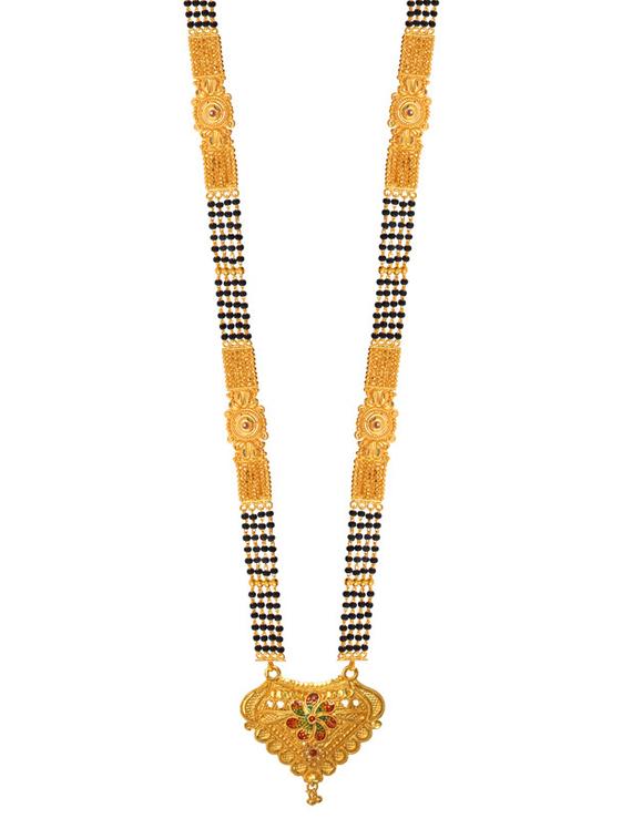 golden metal mangalsutra - 17276657 - Zoom Image - 2