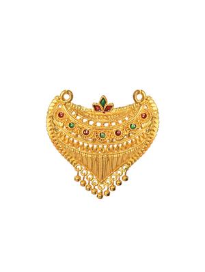 golden metal mangalsutra - 17276659 - Standard Image - 3