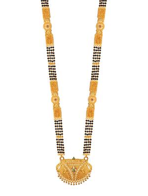 golden metal mangalsutra - 17276660 - Standard Image - 2