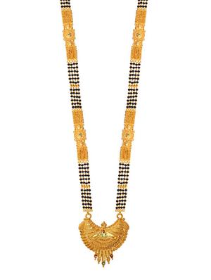 golden metal mangalsutra - 17276664 - Standard Image - 2