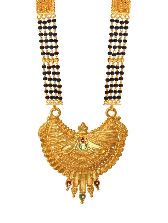 golden metal mangalsutra - 17276664 - Zoom Image - 1