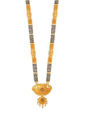 golden metal mangalsutra - 17276666 - Standard Image - 2