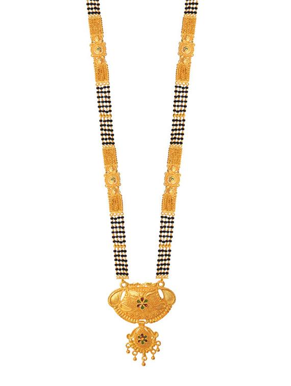 golden metal mangalsutra - 17276666 - Zoom Image - 2