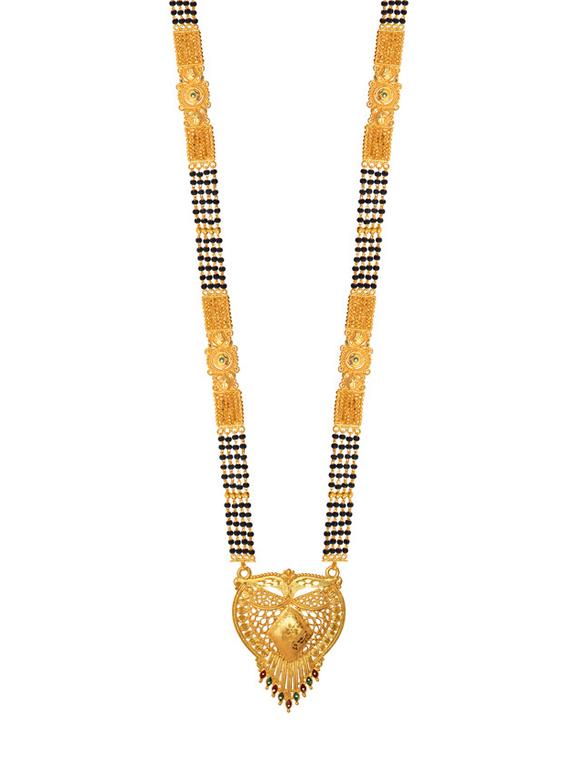 golden metal mangalsutra - 17276667 - Zoom Image - 2
