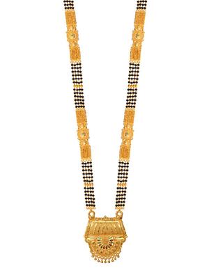 golden metal mangalsutra - 17276671 - Standard Image - 2