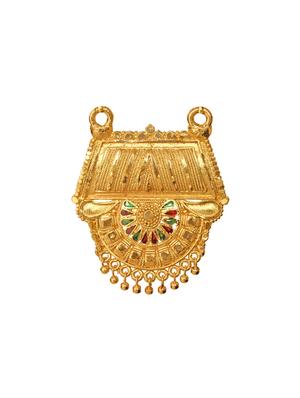 golden metal mangalsutra - 17276671 - Standard Image - 3