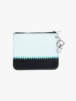 black leatherette (pu) regular pouch - 17277125 - Standard Image - 2