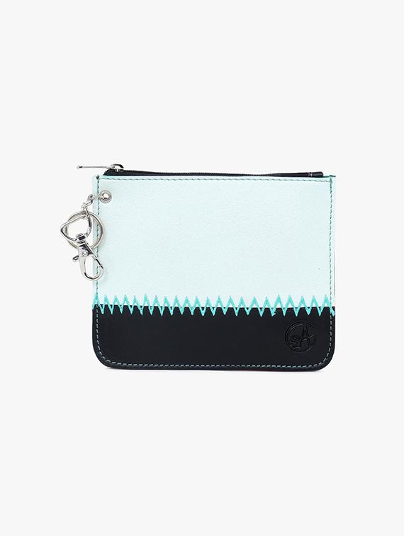 black leatherette (pu) regular pouch - 17277125 - Zoom Image - 1