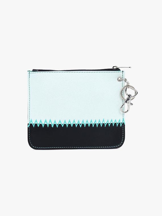 black leatherette (pu) regular pouch - 17277125 - Zoom Image - 2