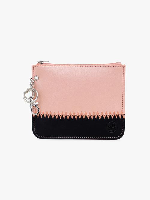 black leatherette (pu) regular pouch - 17277128 - Standard Image - 1