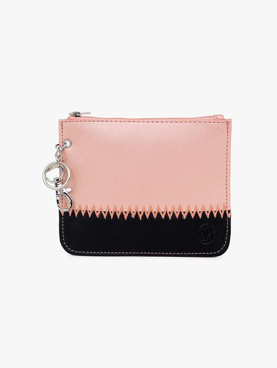 black leatherette (pu) regular pouch - 17277128 - Zoom Image - 1