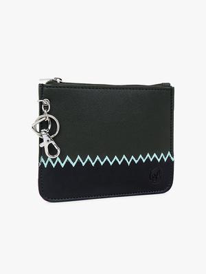 black leatherette (pu) regular pouch - 17277130 - Standard Image - 5