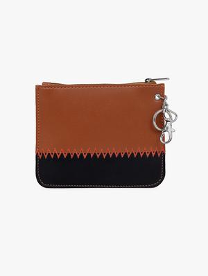 black leatherette (pu) regular pouch - 17277132 - Standard Image - 2