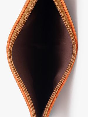black leatherette (pu) regular pouch - 17277132 - Standard Image - 3
