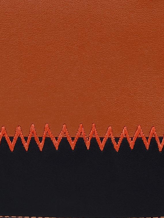 black leatherette (pu) regular pouch - 17277132 - Zoom Image - 4