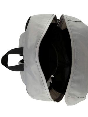 grey cotton backpack - 17277137 - Standard Image - 3