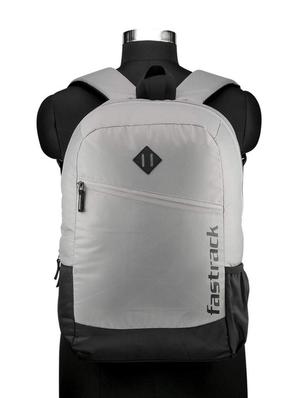 grey cotton backpack - 17277137 - Standard Image - 5