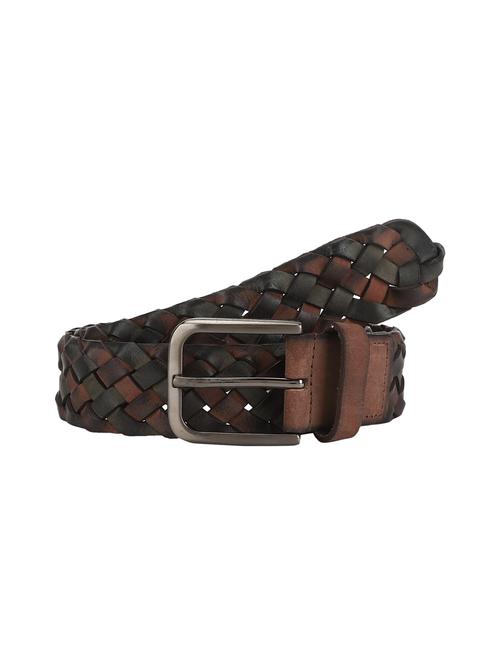 brown leather belt - 17277610 - Standard Image - 1