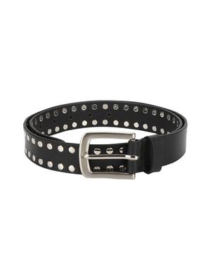 black leather belt - 17277616 - Standard Image - 2