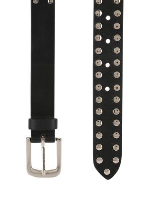 black leather belt - 17277616 - Standard Image - 4