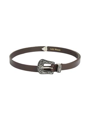 brown leather belt - 17277620 - Standard Image - 2
