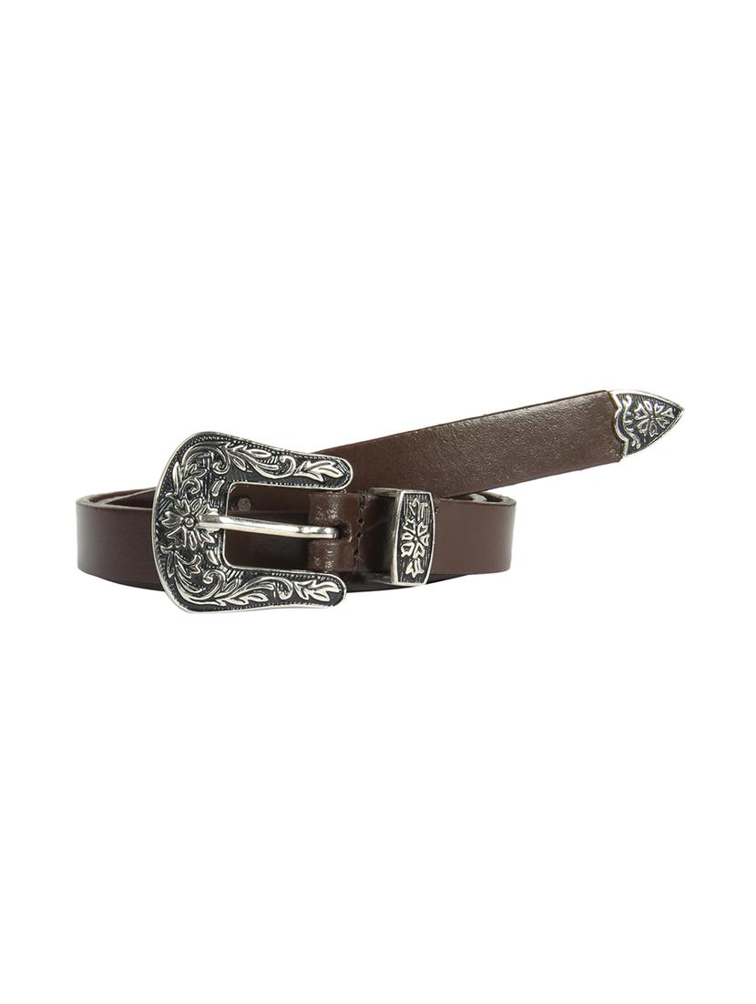 brown leather belt - 17277620 - Zoom Image - 1