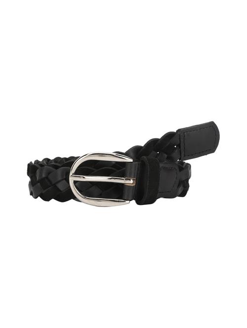 black leather belt - 17277639 - Standard Image - 1