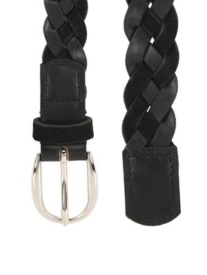 black leather belt - 17277639 - Standard Image - 4