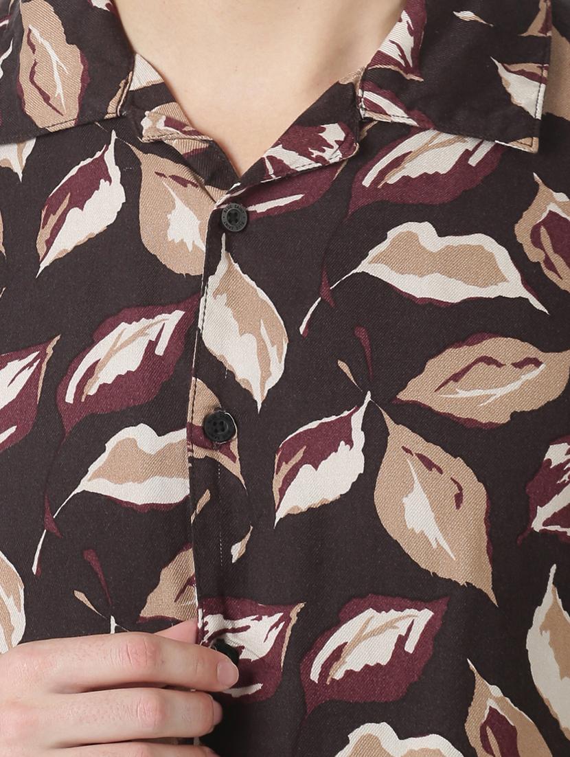 black printed casual shirt - 17277678 - Zoom Image - 5
