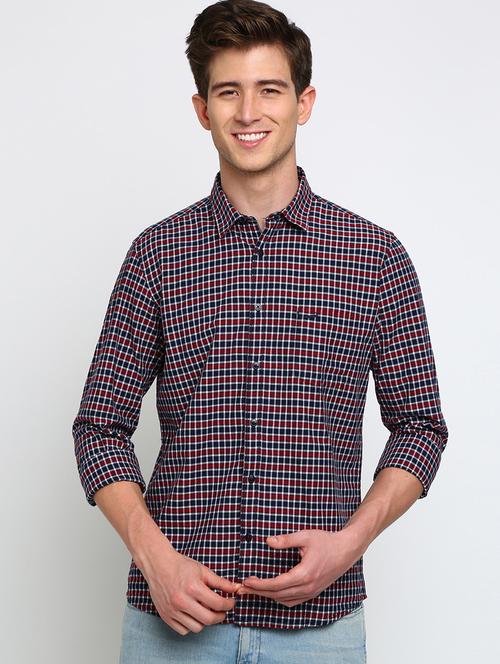 black checkered casual shirt - 17278001 - Standard Image - 1