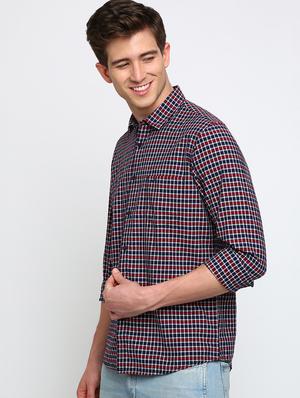 black checkered casual shirt - 17278001 - Standard Image - 2