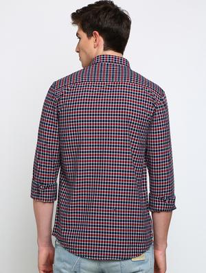 black checkered casual shirt - 17278001 - Standard Image - 3