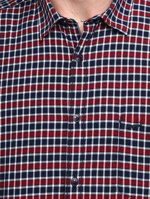 black checkered casual shirt - 17278001 - Standard Image - 5