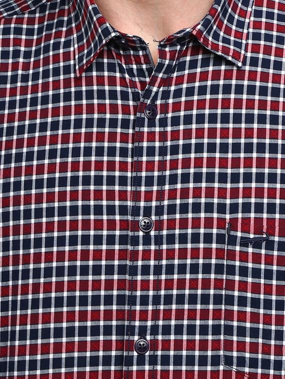 black checkered casual shirt - 17278001 - Zoom Image - 5