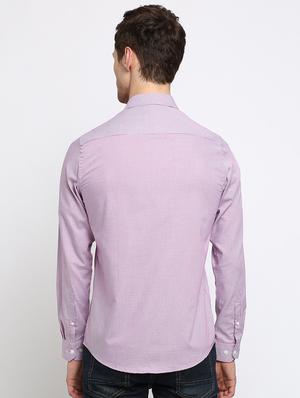 purple checkered casual shirt - 17278012 - Standard Image - 3