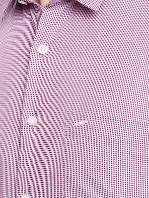 purple checkered casual shirt - 17278012 - Standard Image - 5